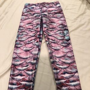 Goldsheep pink mermaid legging